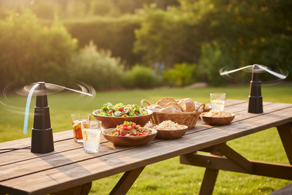 BraaiShield over salads