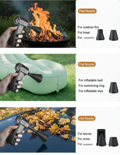 TurboMini Pro – High-Speed Portable Turbo Fan