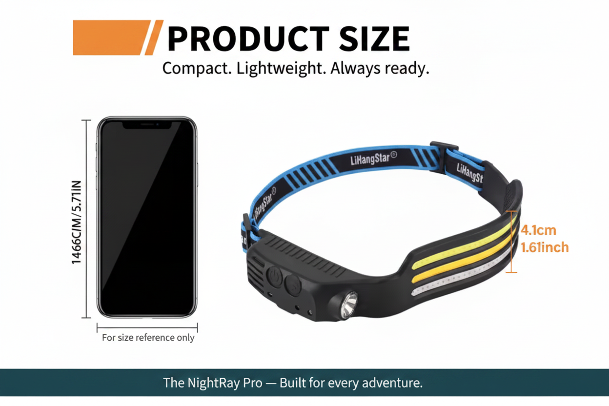 NightRay Pro - Premium Size Infographic