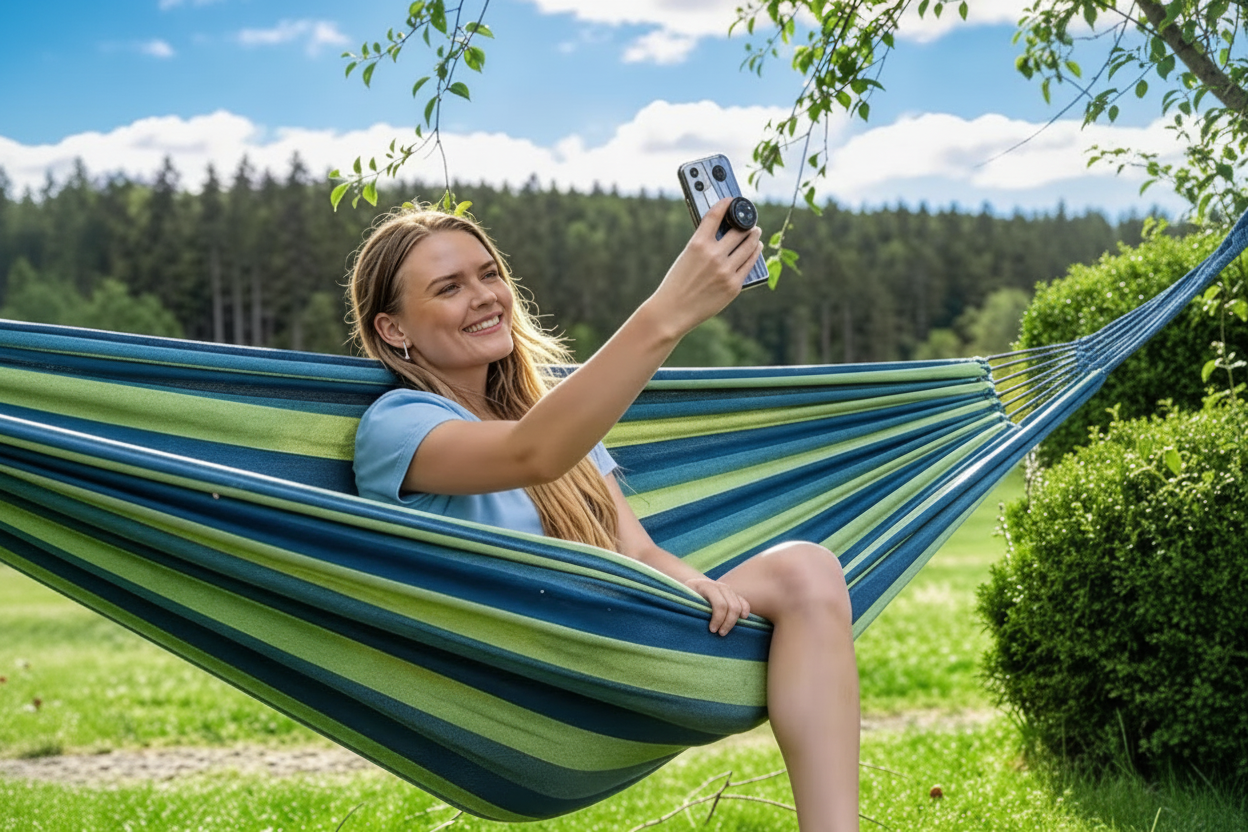 SunSway Hammock Lifestyle Shot